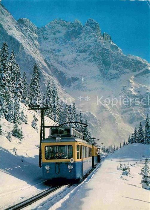 Zahnradbahn Bayerische Zugspitzbahn Zugspitzgipfel