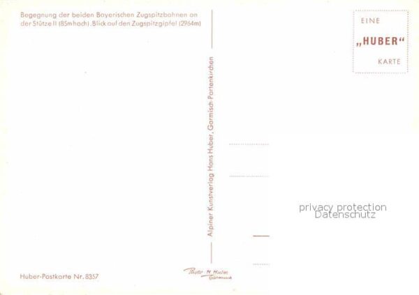 Zahnradbahn Seilbahn Bayerische Zugspitzbahn Stütze – Bild 2