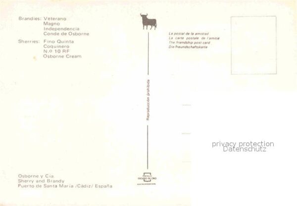 Flugzeuge Zivil Spantax Osborne y Cia Sherry Brandy Pue – Bild 2