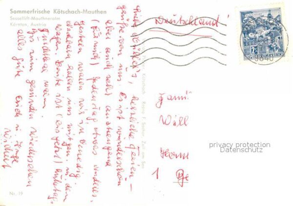Sessellift Mauthneralm Kötschach-Mauthen – Bild 2