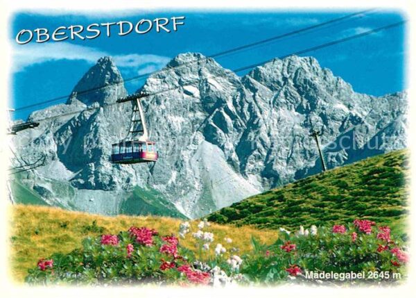 Seilbahn Fellhorn Mädelegabel Oberstdorf