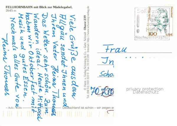 Seilbahn Fellhorn Mädelegabel Oberstdorf – Bild 2