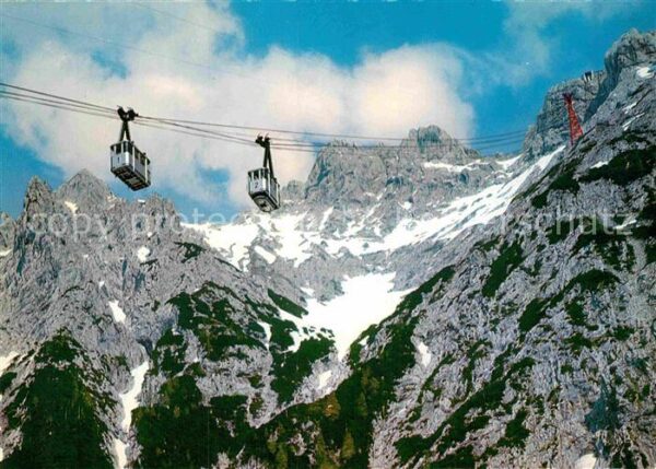 Seilbahn Karwendel Viererspitze Gipfelstation Mi