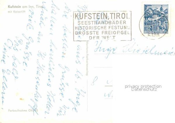 Sessellift Kaiserlift Kufstein Inn Tirol – Bild 2