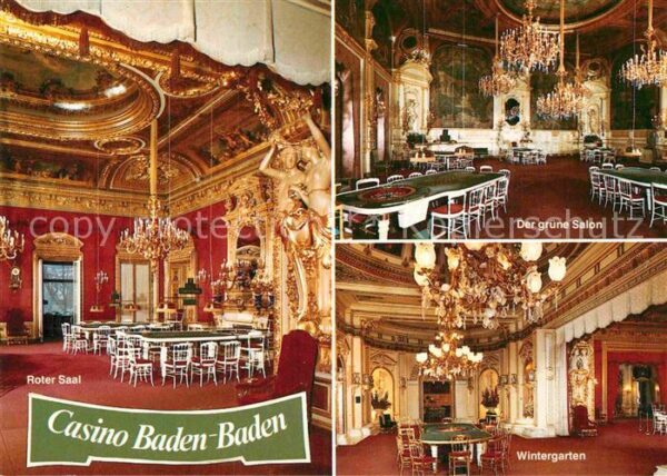 Casino Spielbank Baden-Baden Roter Saal Grüner Salon Win