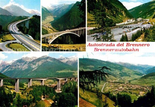 Autobahn Autostrada del Brennero Brennerautobahn