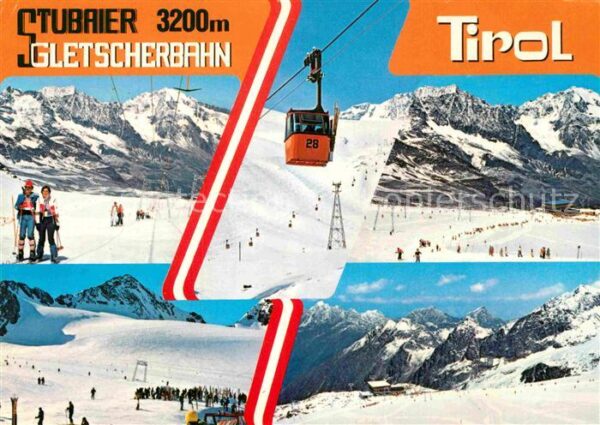 Seilbahn Stubaier Gletscherbahn Tirol