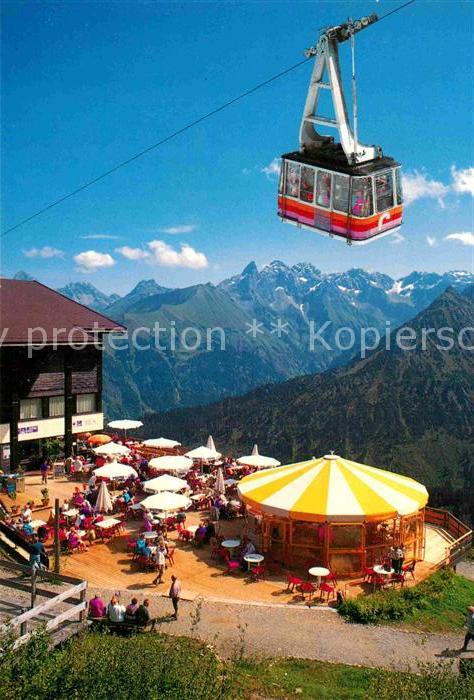Seilbahn Fellhorn Oberstdorf Birgsautal Kratzer