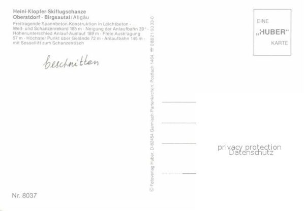 Ski-Flugschanze Heini-Klopfer Oberstdorf-Birgsautal – Bild 2
