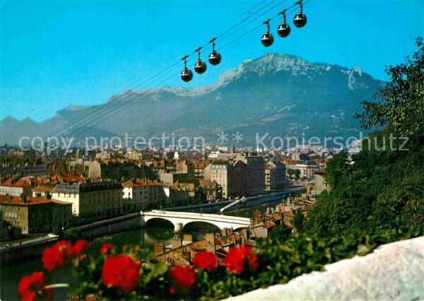 Seilbahn Grenoble Telepherique de la Bastille