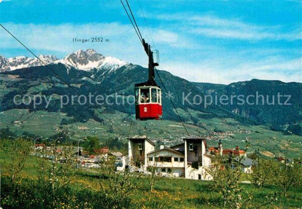 Seilbahn Hochmut Dorf Tirol Meran Talstation
