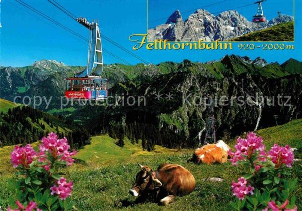 Seilbahn Fellhorn Oberstdorf Fastenoy Bergstatio