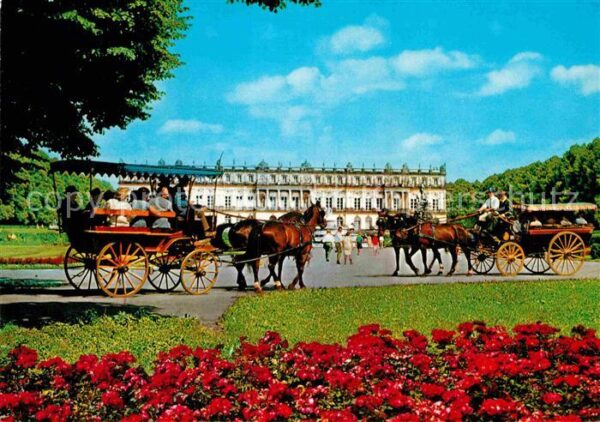 Pferdekutschen Schloss Herrenchiemsee