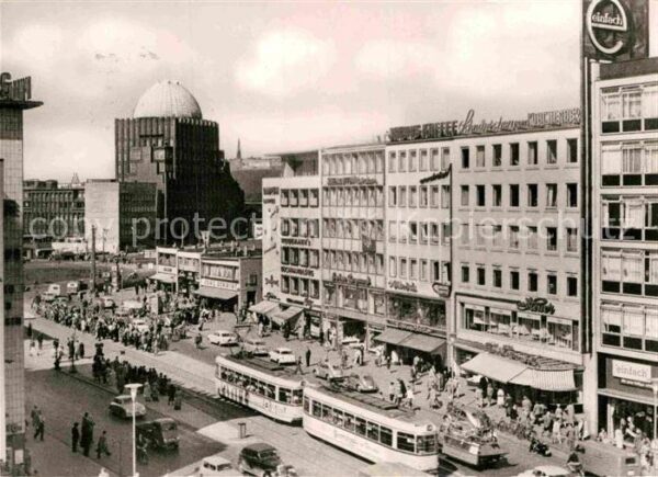 Strassenbahn Hannover Am Steintor Hochhaus