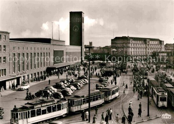 Strassenbahn Düsseldorf Wilhelmplatz Hauptbahnhof