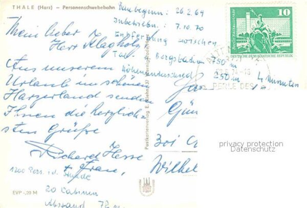 Seilbahn Thale Harz – Bild 2