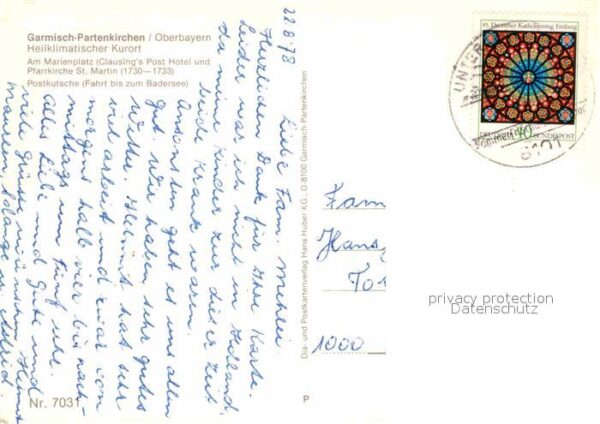 Postkutsche Garmisch-Partenkirchen Marienplatz Clau – Bild 2