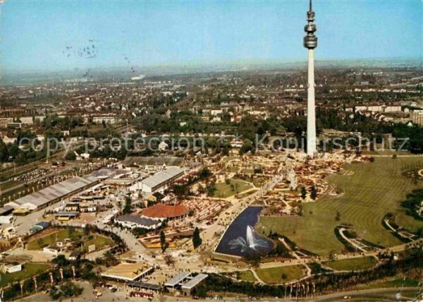 Bundesgartenschau Dortmund Fliegeraufnahme