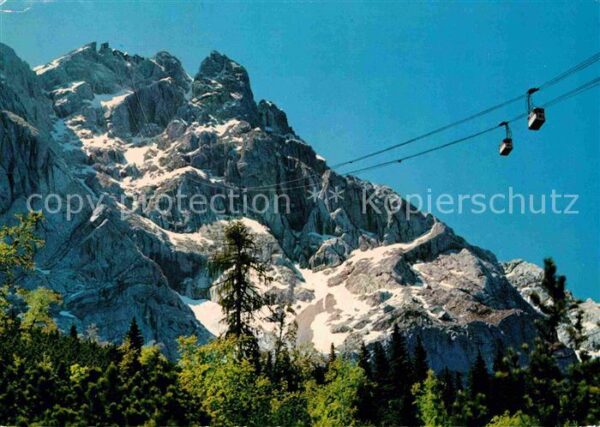 Seilbahn Bayerische Zugspitzseilbahn Zugspitzgip