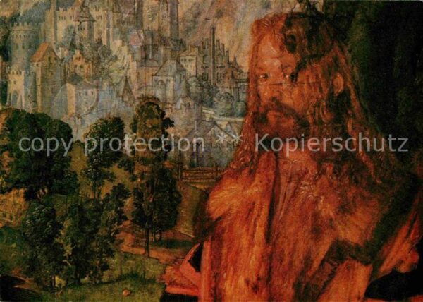 Duerer Albrecht Nuernberg Ausschnitt aus dem Rosenkranzfest