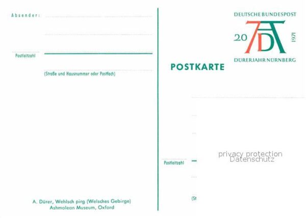 Duerer Albrecht Nuernberg Wehlsch pirg – Bild 2
