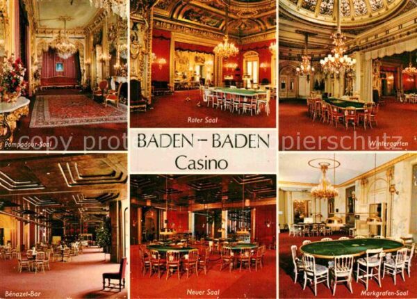 Casino Spielbank Baden-Baden Markgrafen-Saal Benazel-Bar