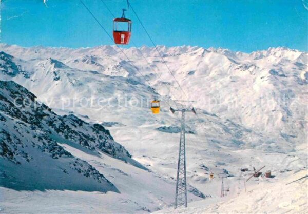 Seilbahn Val-Thorens Telecabine