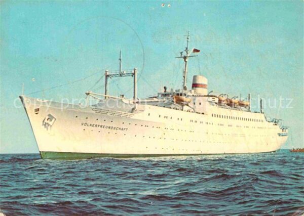 Schiffe Ships Navires MS Völkerfreundschaft