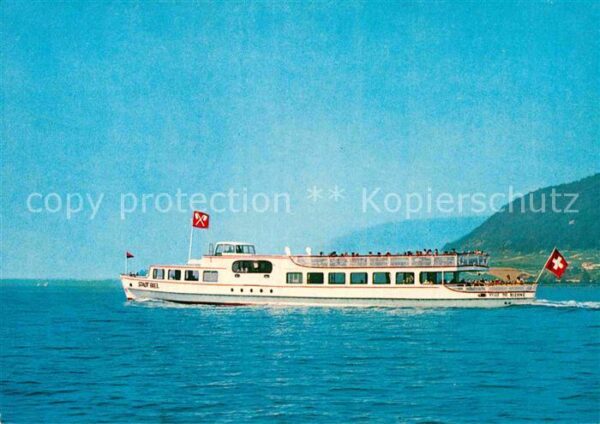 Motorschiffe M/S Stadt Biel Bielersee