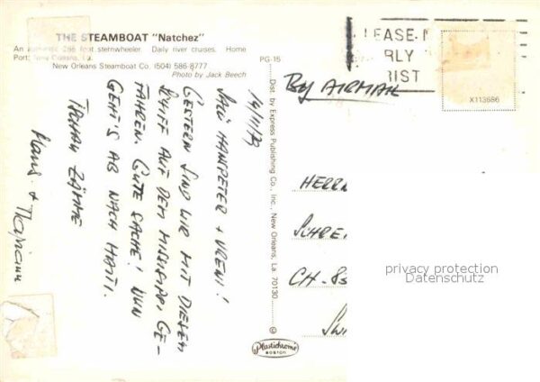 Dampfer Schaufelrad Steamboat Natchez – Bild 2