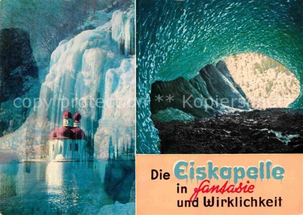 Hoehlen Caves Grottes Eiskapelle Watzmann-Ostwand