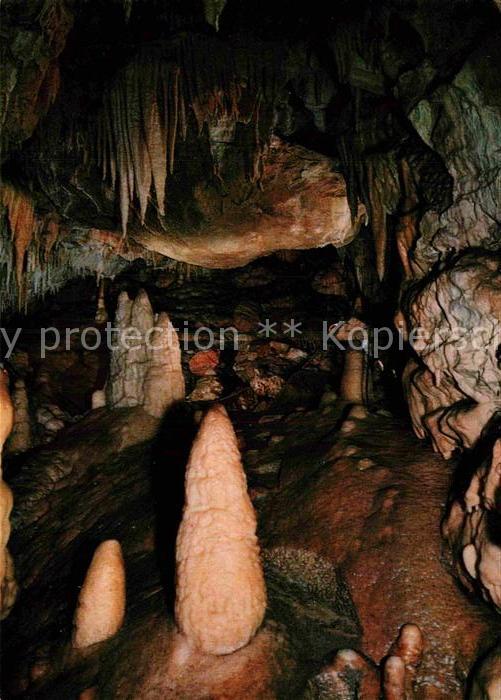 Hoehlen Caves Grottes Bing-Höhle Streitberg Kristallgrotte