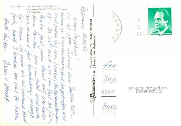 Motorschiffe Motonave Carabela Catedral Palma de Mal – Bild 2