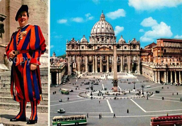 Schweizer Garde Vaticano Basilica S. Pietro