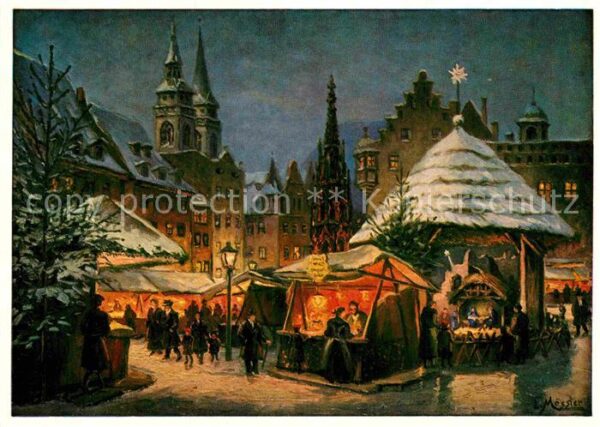 Moessler L. Nürnberg Christkindles-Markt
