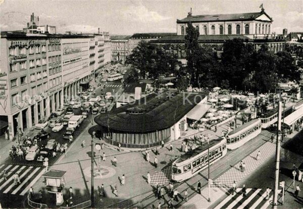 Strassenbahn Hannover Cafe am Kröpcke