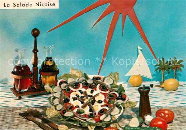 Lebensmittel Salade Nicoise