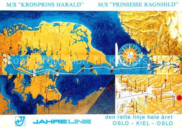 Schiffe Ships Navires M/S Kronprins Harald M/S Prinsesse Ragn