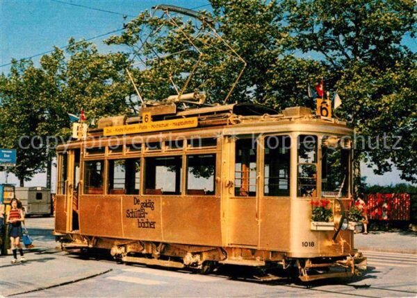Strassenbahn Em goldige Sächsitram Zürich