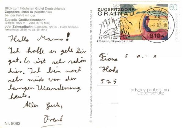 Zahnradbahn Seilbahn Zugspitze – Bild 2