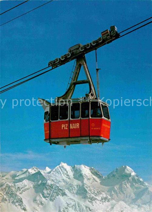 Seilbahn Corviglia Piz Nair St. Moritz