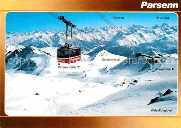 Seilbahn Weissfluhgipfel Davos Parsenn