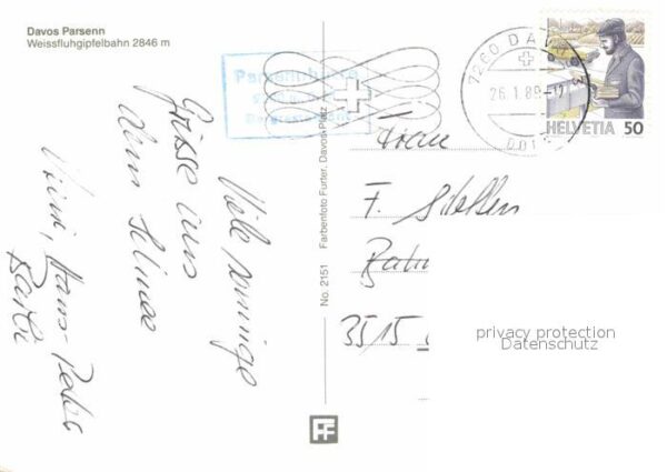 Seilbahn Weissfluhgipfel Davos Parsenn – Bild 2