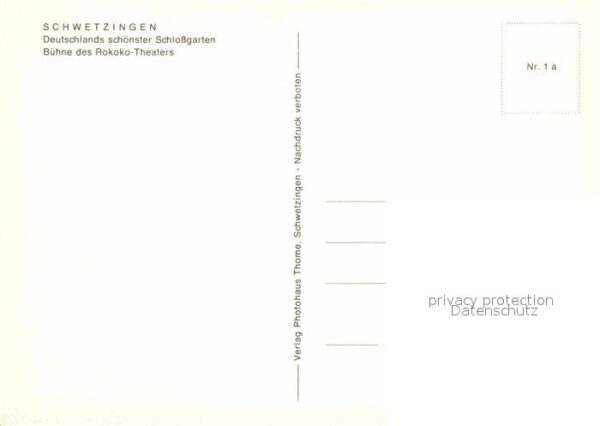 Theater Schwetzingen Bühnen Rokoko-Theater – Bild 2