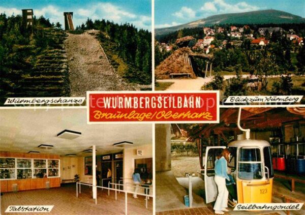 Seilbahn Wurmberg Talstation Braunlage Ski-Flugs