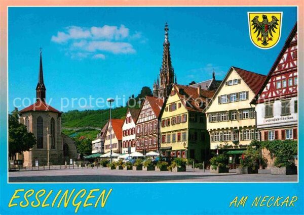 Esslingen Neckar Marktplatz Münster Sankt Paul Frauenkir
