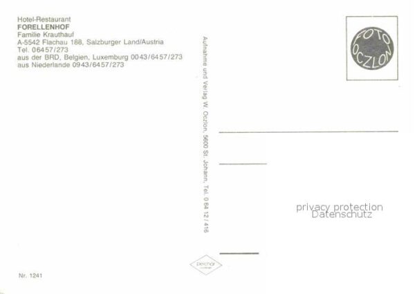 Flachau Hotel Restaurant Forellenhof Winterpano – Bild 2
