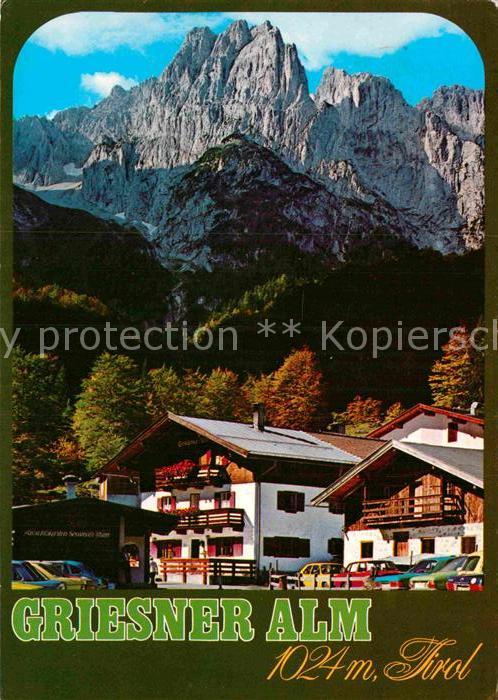 Wilder Kaiser Unterkunftshaus Griesneralm