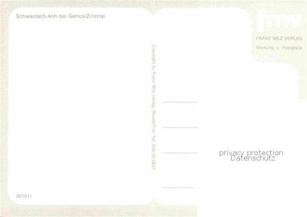 Gerlos Schwarzach Alm – Bild 2