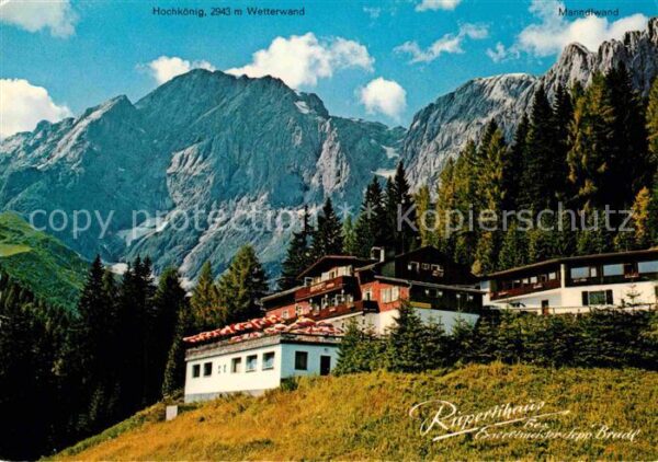 Muehlbach Hochkoenig Rupertihaus Manndlwand